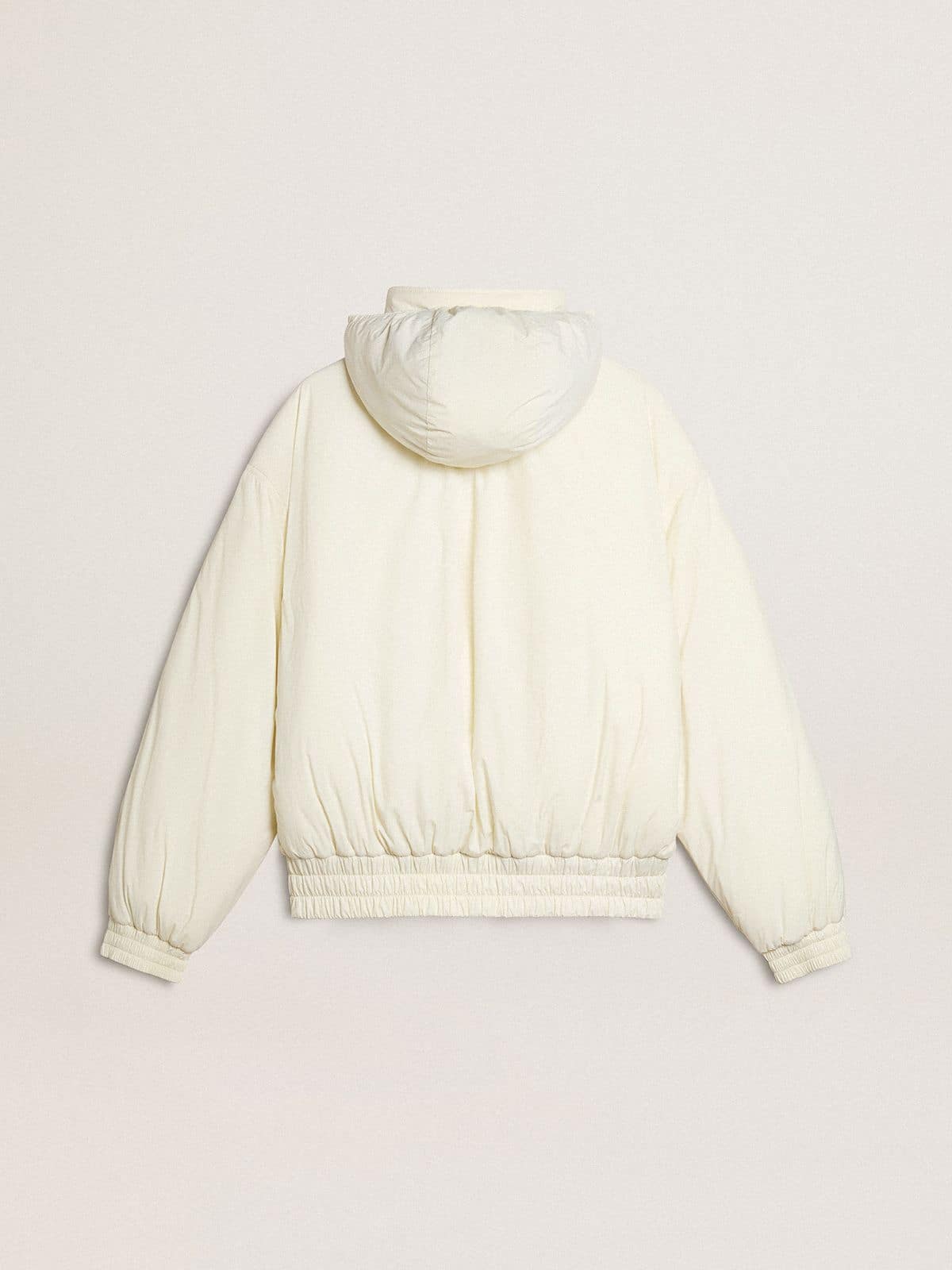 Women’s cream padded jacket | Golden Goose