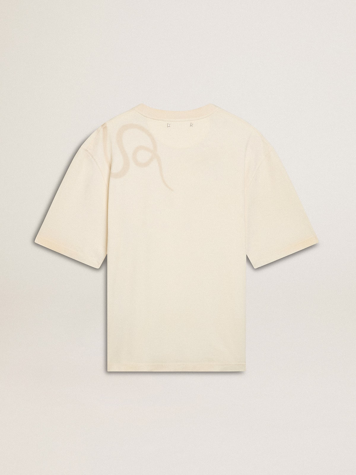 CNY worn-white relaxed fit T-shirt | Golden Goose
