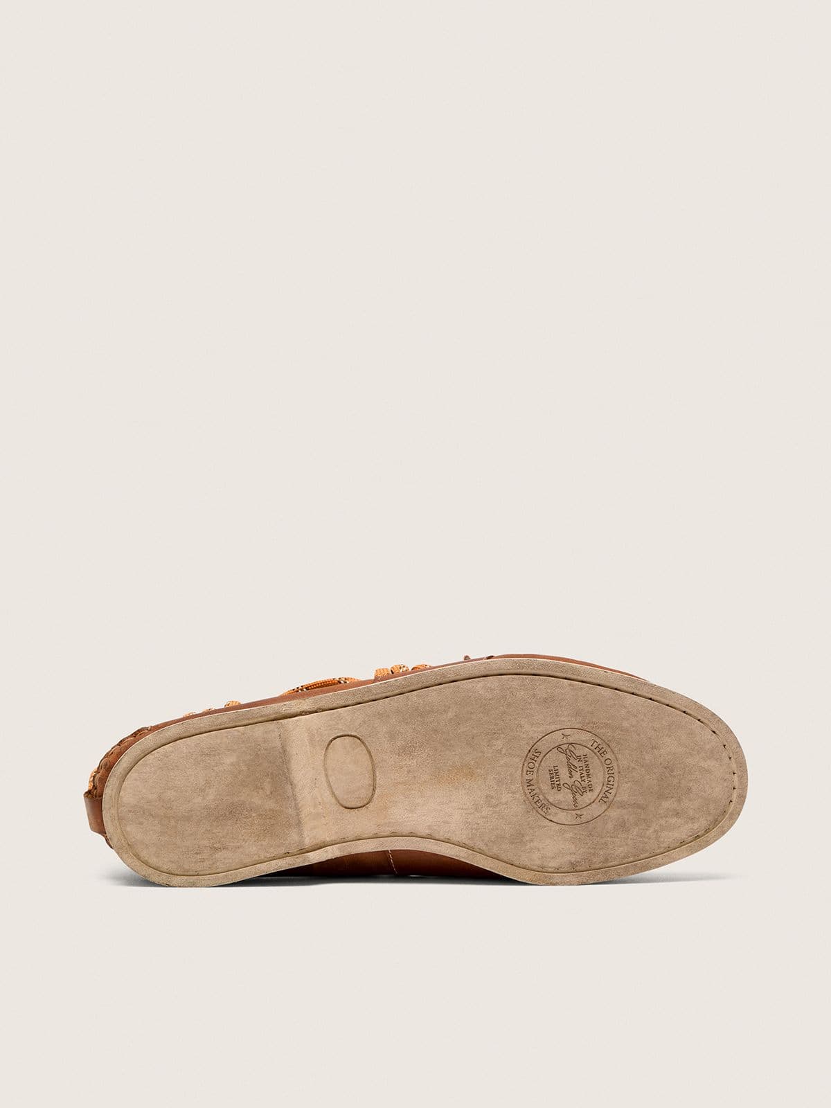Men's Cruise loafer in tobacco-colored leather | Golden Goose