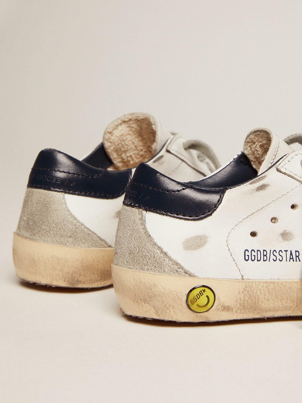 Super-Star Young with suede star | Golden Goose