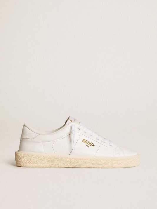 Women’s Tennis in white leather | Golden Goose