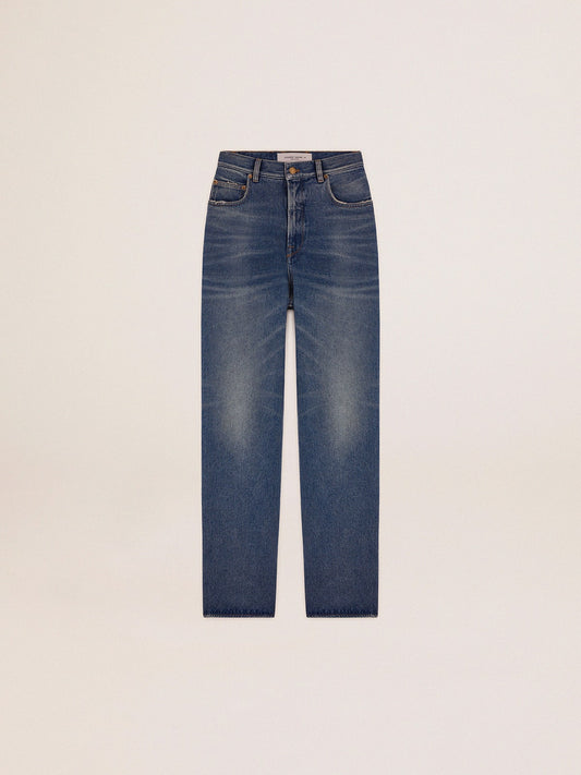 Women's jeans with medium wash | Golden Goose