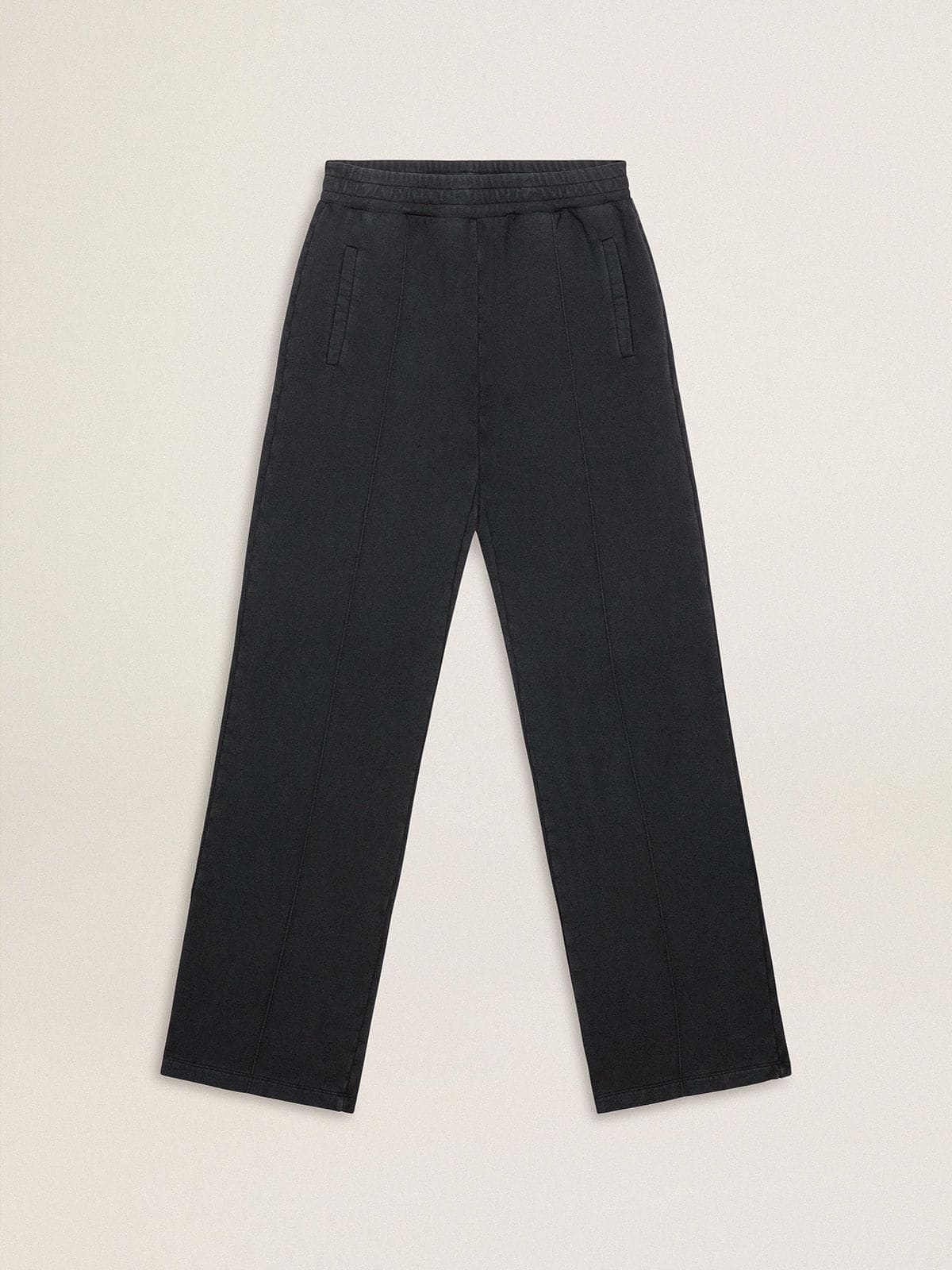 Women's navy blue joggers | Golden Goose