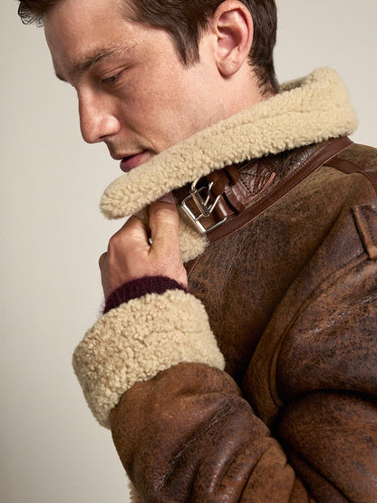 Journey Collection Arvel shearling jacket | Golden Goose