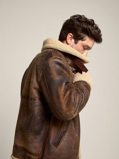 Journey Collection Arvel shearling jacket | Golden Goose