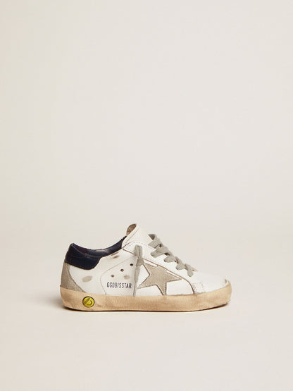 Super-Star Young with suede star | Golden Goose